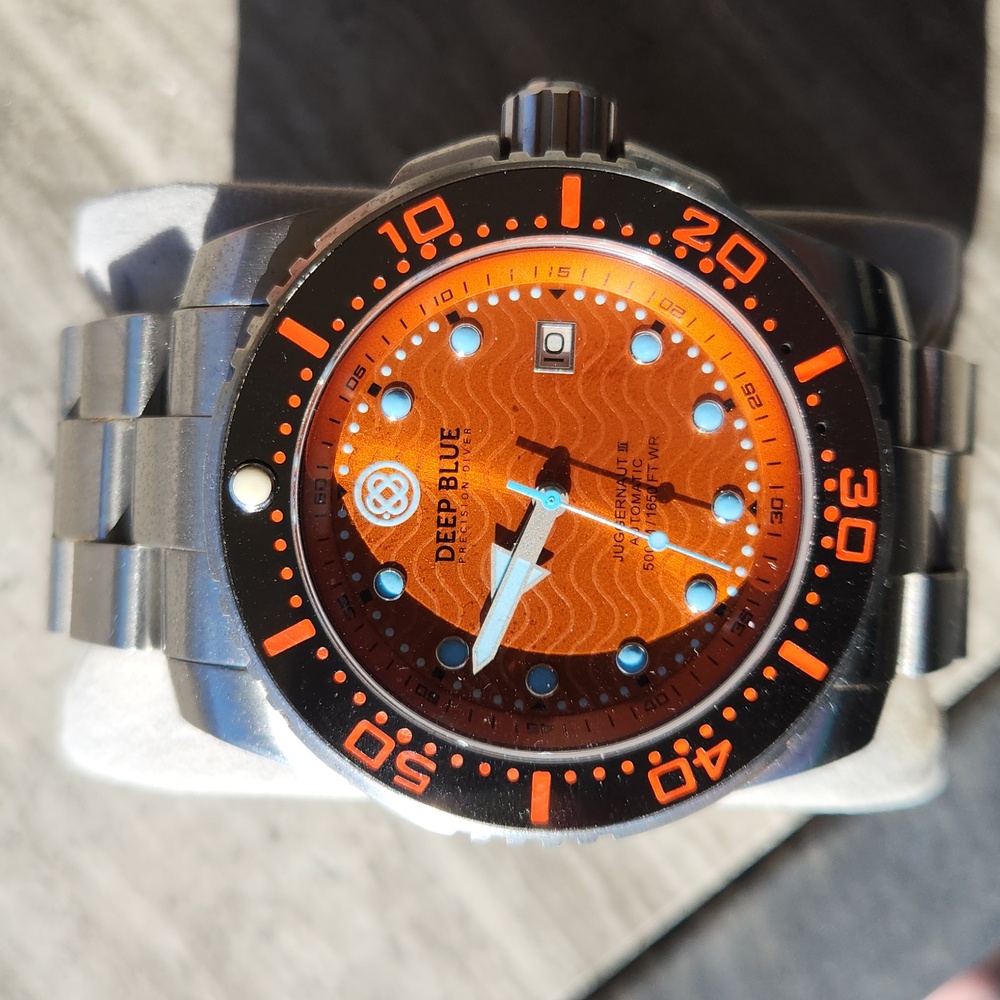 Deep Blue automatic Juggernaut Swiss sw200